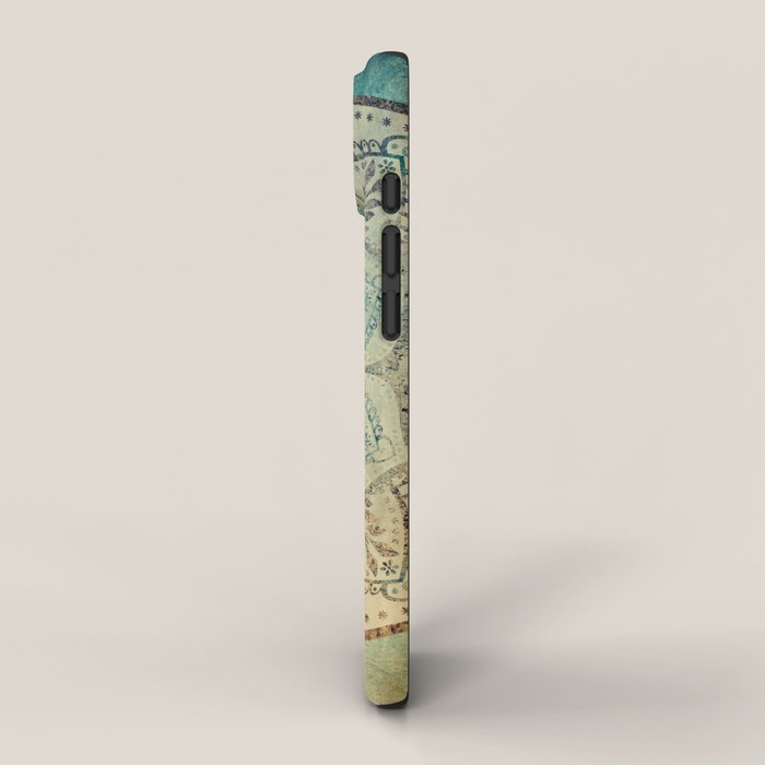 Faded Bohemian Mandala iPhone Case Gallery Image 2