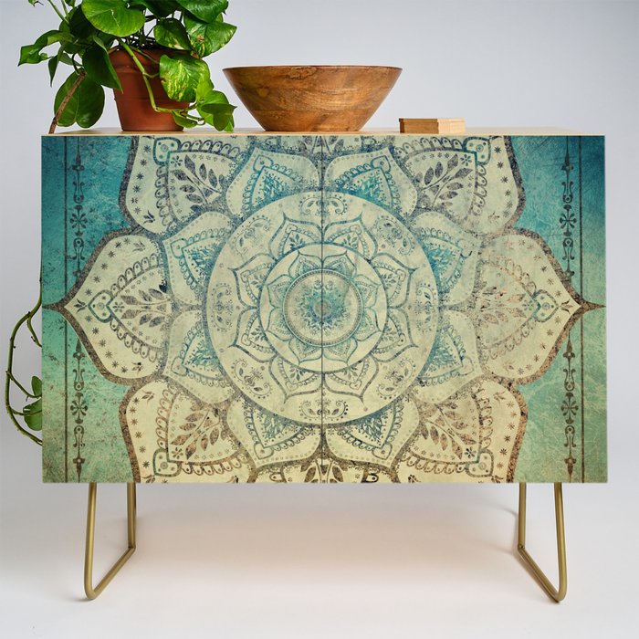 Faded Bohemian Mandala Credenza Gallery Image 1