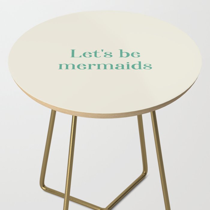 Let's Be Mermaids Side Table Gallery Image 2
