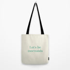 Let's Be Mermaids Tote Bag Gallery Image 2