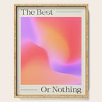 The Best Or Nothing Serving Tray Gallery Image 1