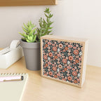 70s flowers - 70s, retro, spring, floral, florals, floral pattern, retro flowers, boho, hippie, earthy, muted Mini Art Print Gallery Image 2
