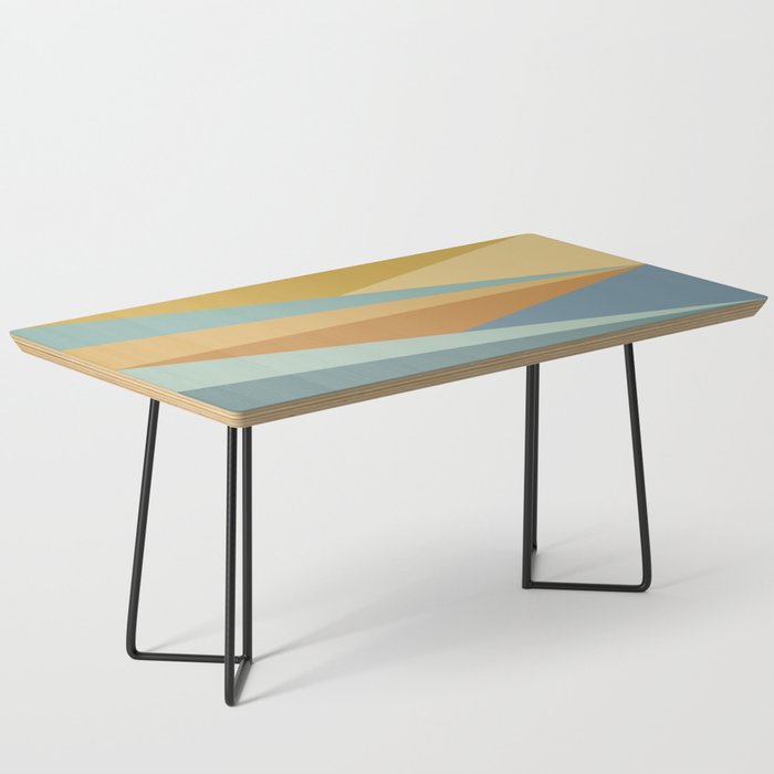 Geometric Triangles XIII Retro Summer Coffee Table Gallery Image 1