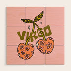 Virgo Cherries Wood Wall Art Gallery Image 1