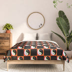 Spooky Yin Yang 3D Print Comforter Gallery Image 3