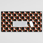 Spooky Yin Yang 3D Print Desk Mat Gallery Image 1