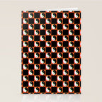 Spooky Yin Yang 3D Print Stationery Card Gallery Image 2