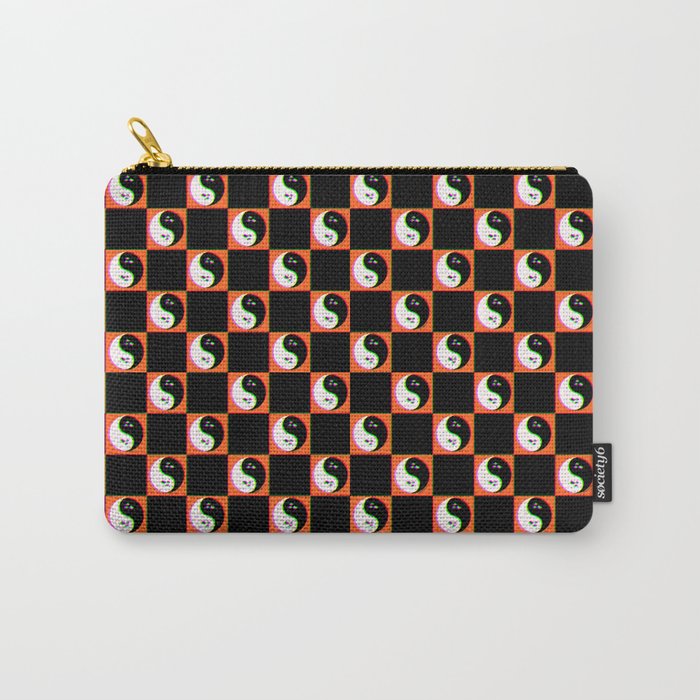 Spooky Yin Yang 3D Print Carry All Pouch Gallery Image 1