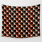 Spooky Yin Yang 3D Print Wall Tapestry Gallery Image 4