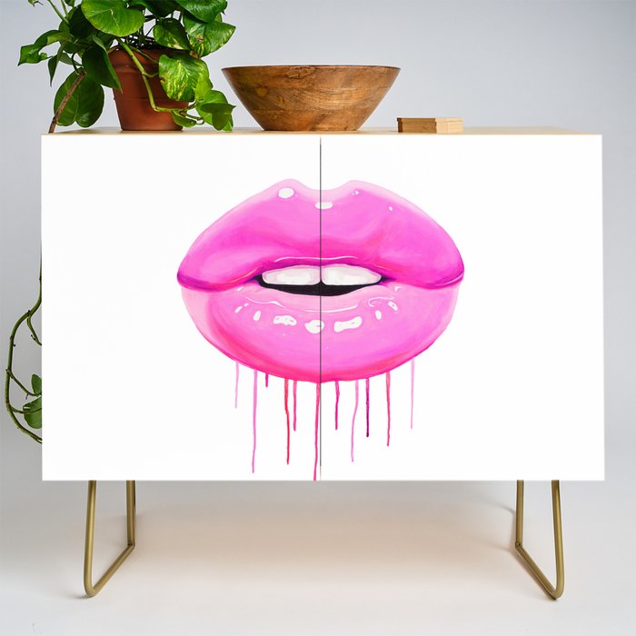 Pink lips Credenza Gallery Image 1