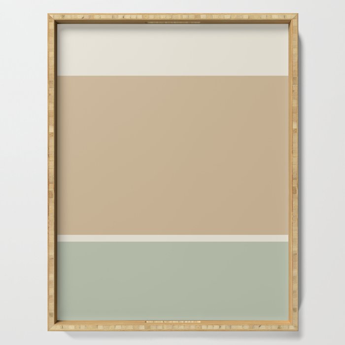 Contemporary Color Block LVI Serving Tray Gallery Image 1