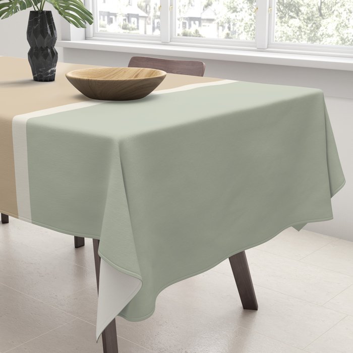 Contemporary Color Block LVI Tablecloth Gallery Image 3
