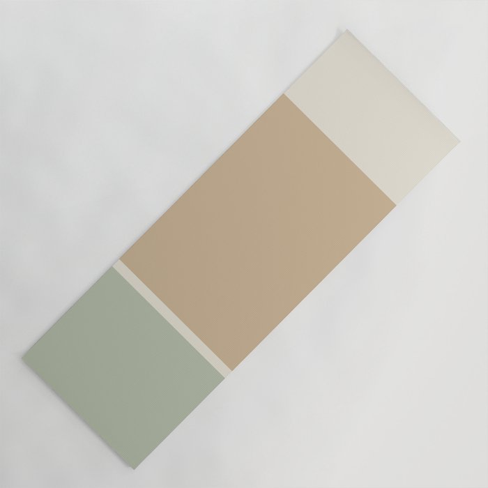 Contemporary Color Block LVI Yoga Mat Gallery Image 1