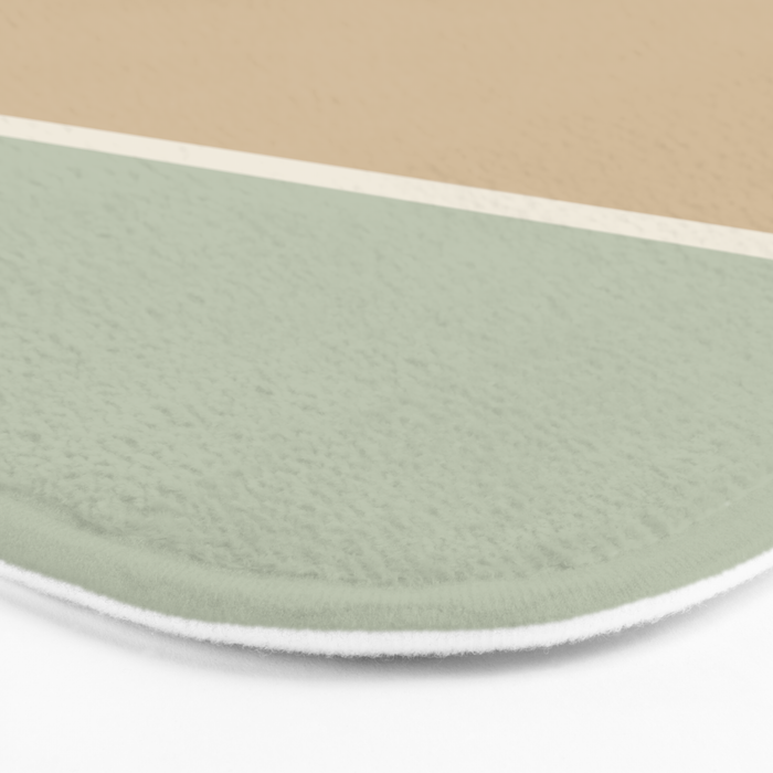 Contemporary Color Block LVI Bath Mat Gallery Image 3