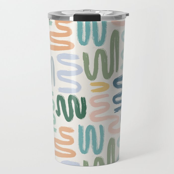 Statement Squiggles Travel Mug Gallery Image 1