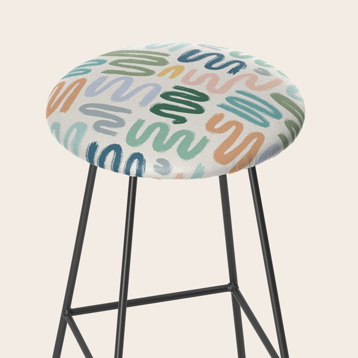 Statement Squiggles Stool Gallery Image 2