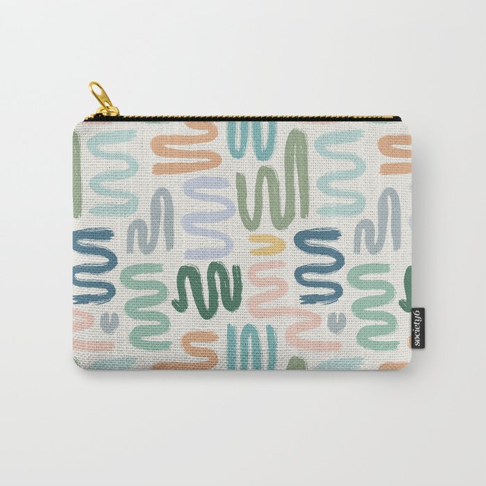 Statement Squiggles Carry All Pouch Gallery Image 1