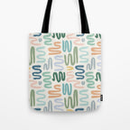 Statement Squiggles Tote Bag Gallery Image 1