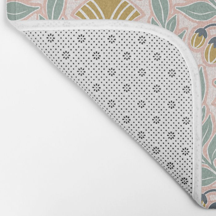La Floraison - Blush Pink Bath Mat Gallery Image 2