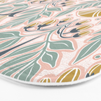 La Floraison - Blush Pink Bath Mat Gallery Image 3