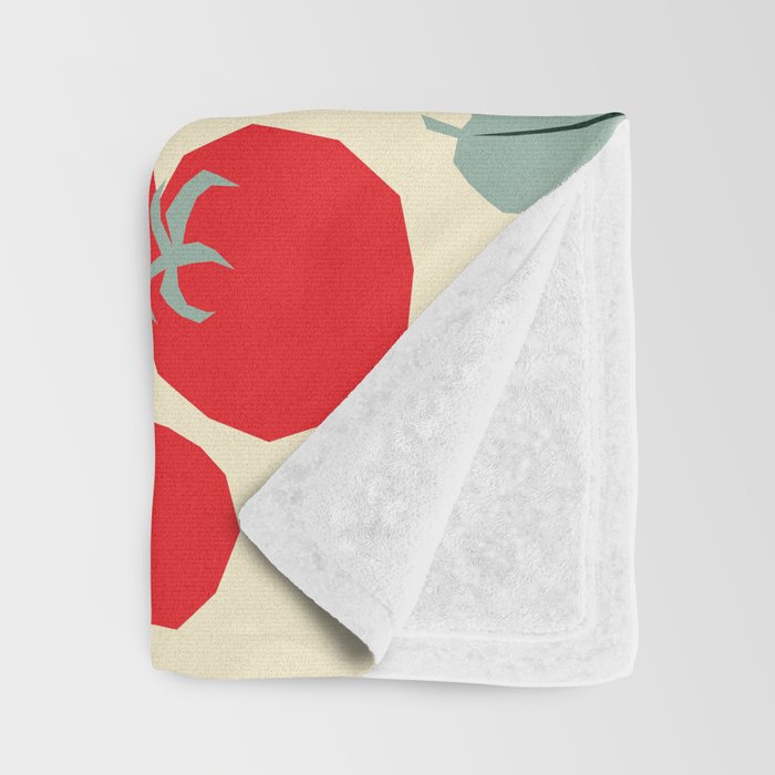 Italian red tomatoes Throw Blanket Gallery Image 3
