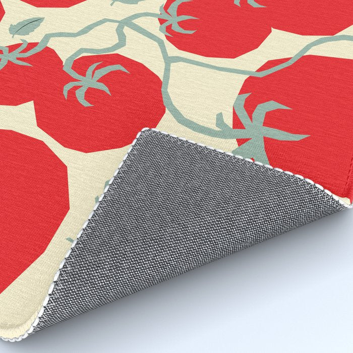 Italian red tomatoes Rug Gallery Image 4