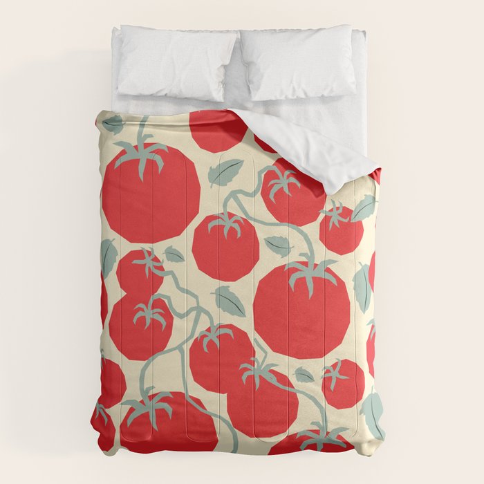 Italian red tomatoes Comforter Gallery Image 6