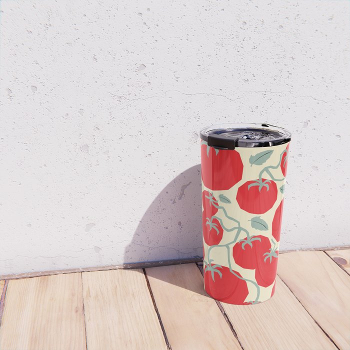 Italian red tomatoes Travel Mug Gallery Image 4