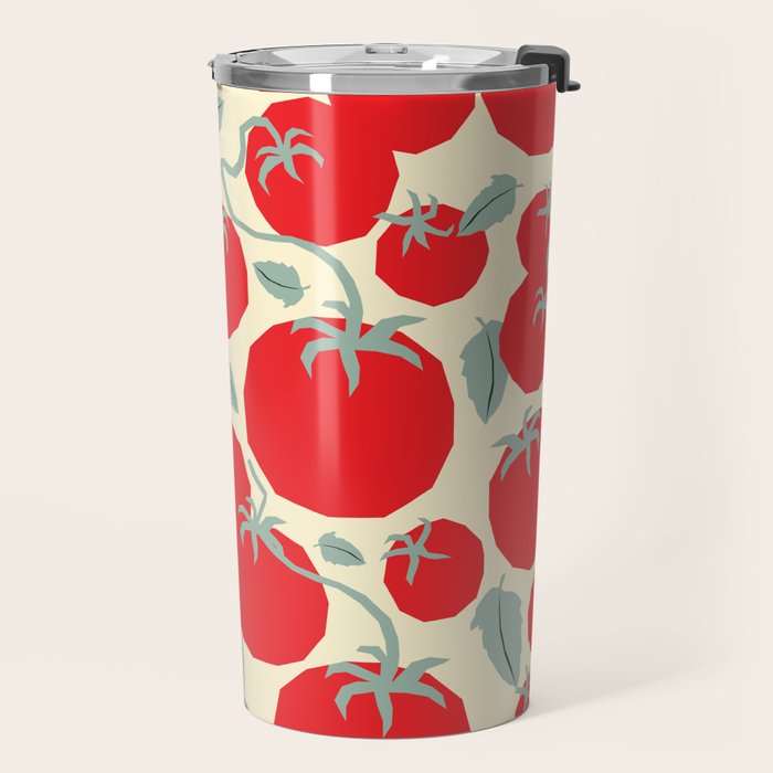 Italian red tomatoes Travel Mug Gallery Image 2