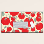 Italian red tomatoes Desk Mat Gallery Image 1