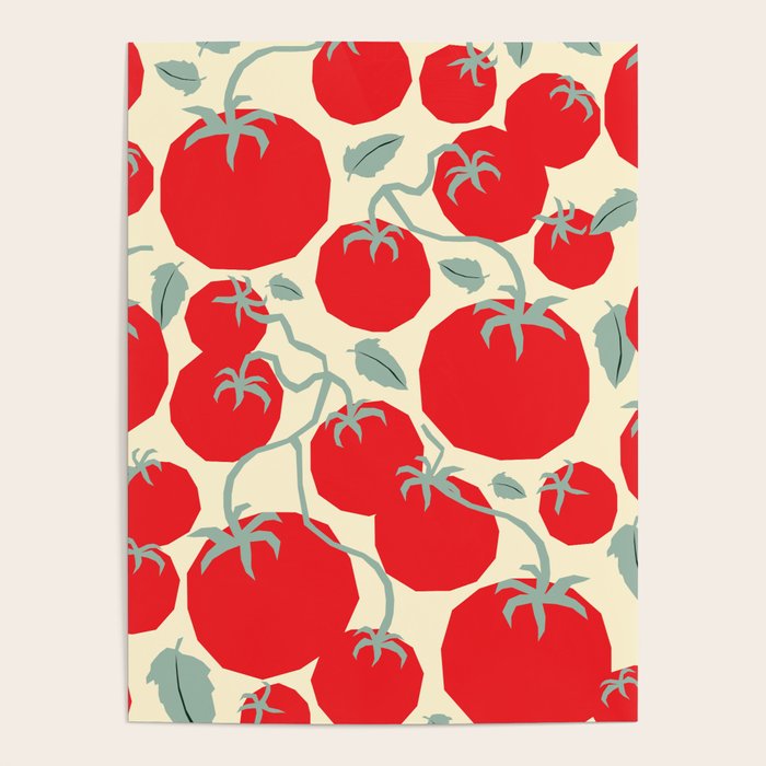 Italian red tomatoes Poster Gallery Image 4