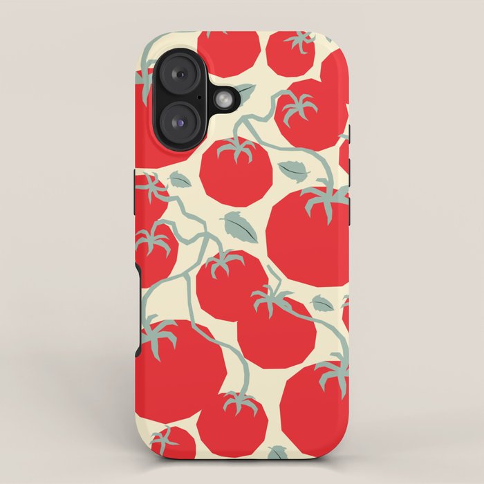 Italian red tomatoes iPhone Case Gallery Image 1