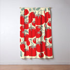 Italian red tomatoes Window Curtain Gallery Image 3