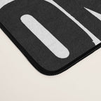 Urban Typography Black And White  Desk Mat Gallery Image 4