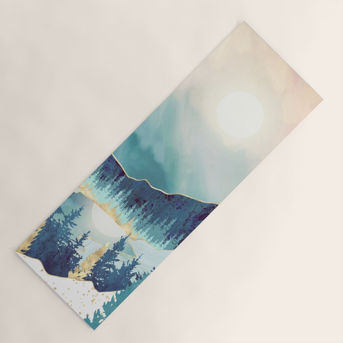 Sky Reflection Yoga Mat Gallery Image 1