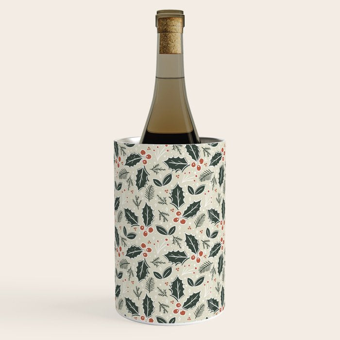 Holly Days . Neutral Wine Chiller Gallery Image 2