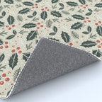 Holly Days . Neutral Rug Gallery Image 4