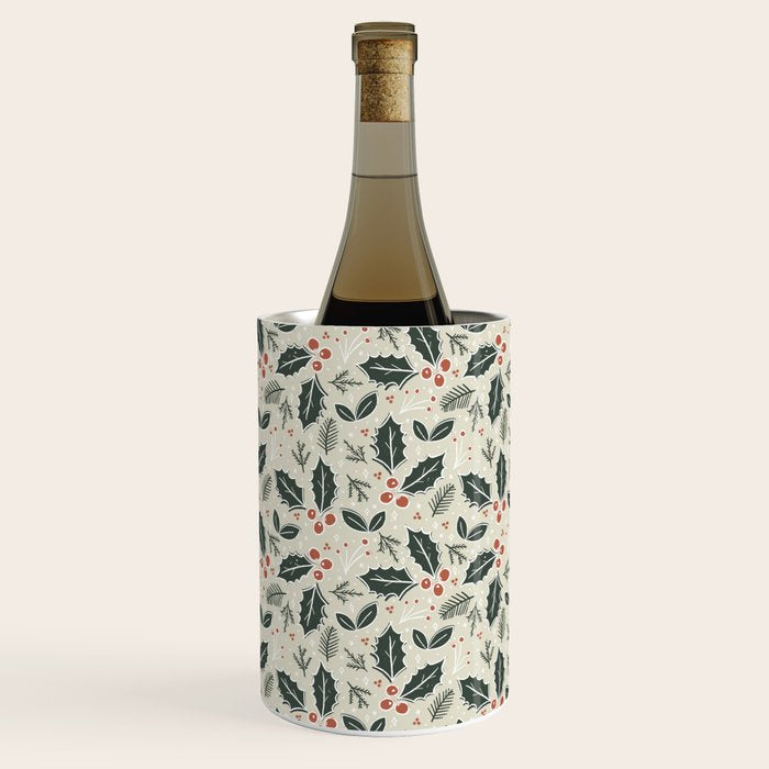 Holly Days . Neutral Wine Chiller Gallery Image 1