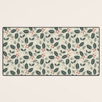 Holly Days . Neutral Desk Mat Gallery Image 3