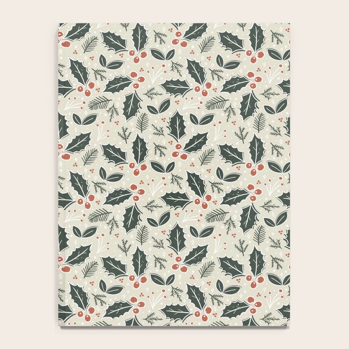Holly Days . Neutral Notebook Gallery Image 4