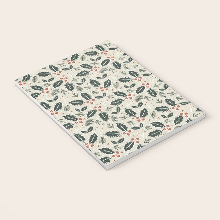 Holly Days . Neutral Notebook Gallery Image 3