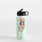 girls night green Water Bottle Gallery Image 1