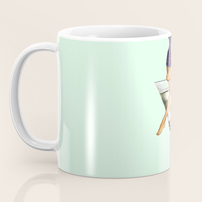 girls night green Coffee Mug Gallery Image 3