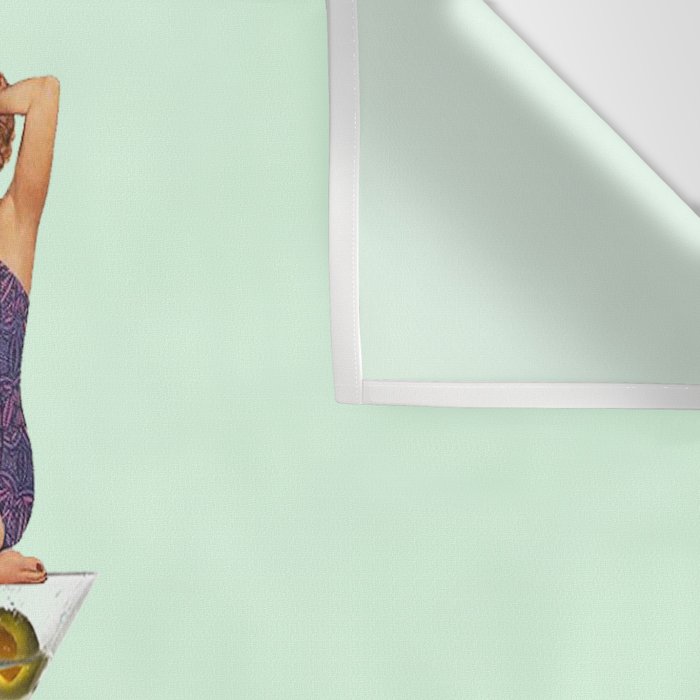 girls night green Wall Tapestry Gallery Image 3