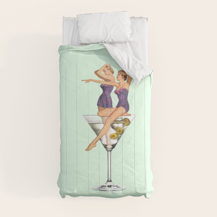 girls night green Comforter Gallery Image 4