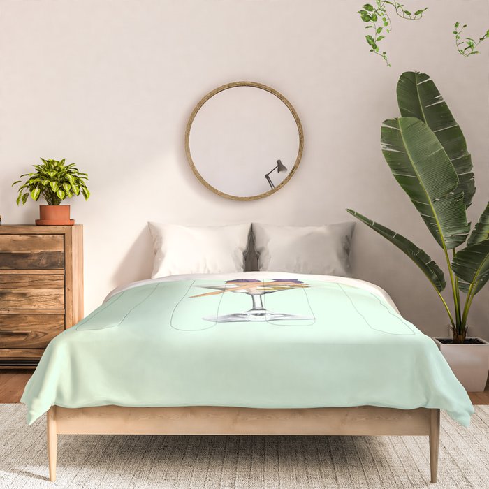 girls night green Comforter Gallery Image 3