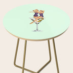 girls night green Side Table Gallery Image 2