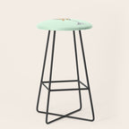 girls night green Stool Gallery Image 1