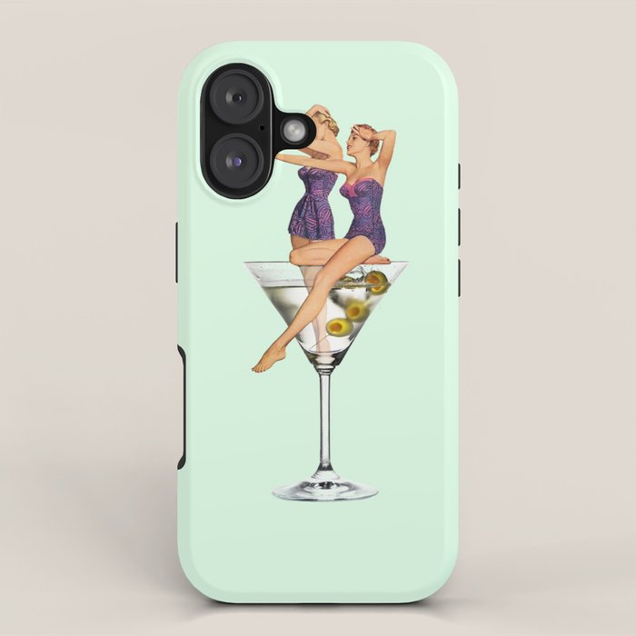 girls night green iPhone Case Gallery Image 1