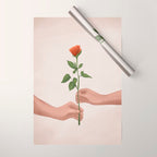 A Rose for You Wrapping Paper Gallery Image 1